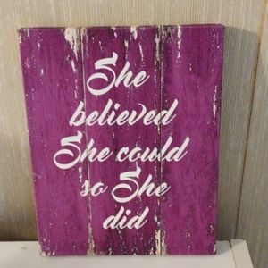 She believed hanging quote